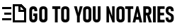 Go To You Notaries Logo